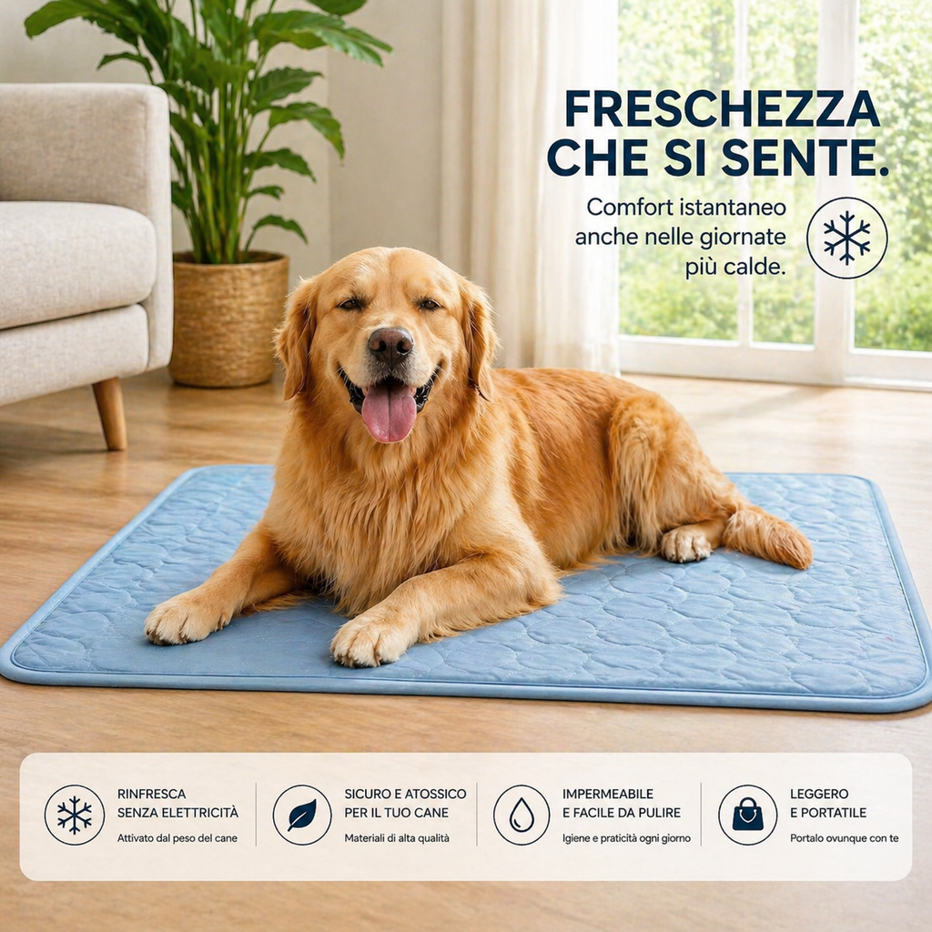CoolFusion™ – Tappetino Rinfrescante per Cani